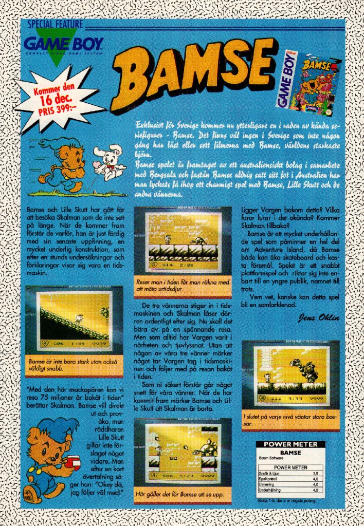 Nintendoklubben_93-04_sidan 28 Bamse Game Boy-WEB